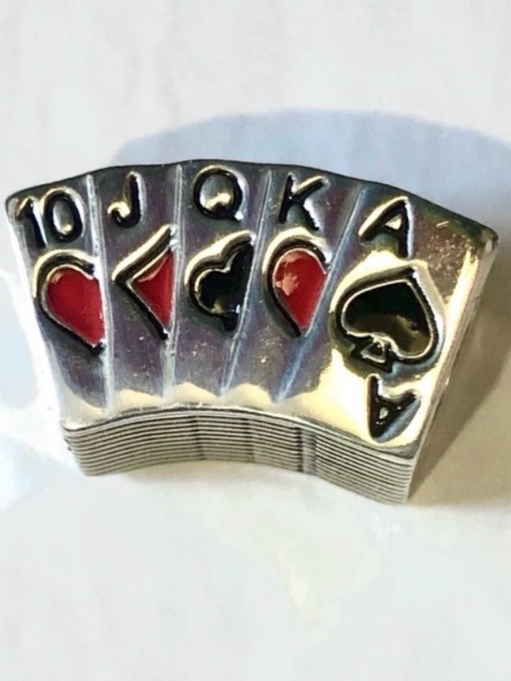 🃏BRIGHTON BLUFF BEAD POKER TRAVEL Charm for Charm Bracelet!